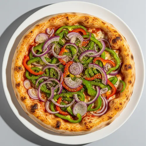 Mix Peppers Pizza 