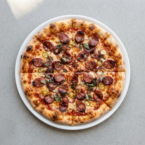 Smoke Sausage Pizza 