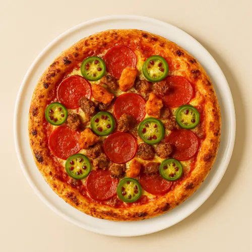 Hot & Spicy Pizza 
