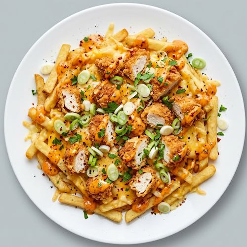 The Tender King Loaded Fries 