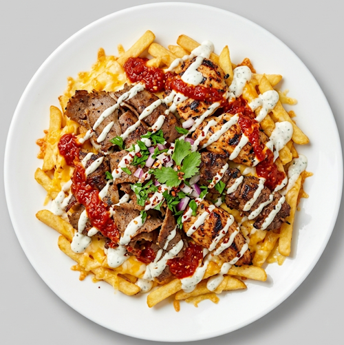 The Triple Grill Loaded Fries 