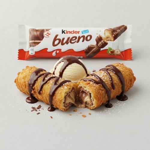 Battered Kinder Bueno 