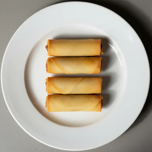 2 Spring Roll, Salad & Dip 