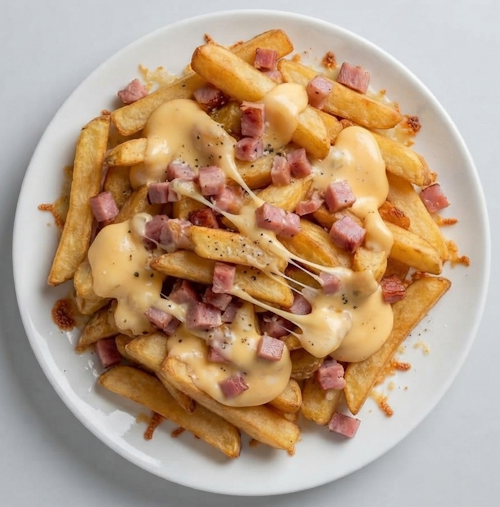 Chips, Cheese & Ham 