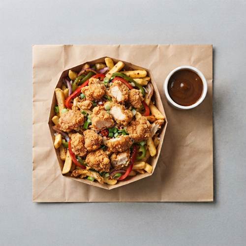 Crispy Chicken Chunks Spice Bag 