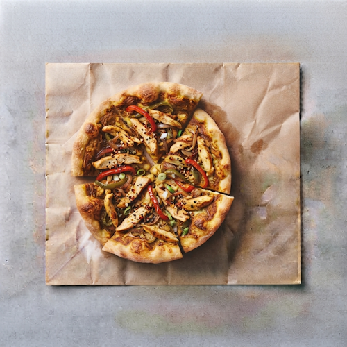Chinese Style Pizza 