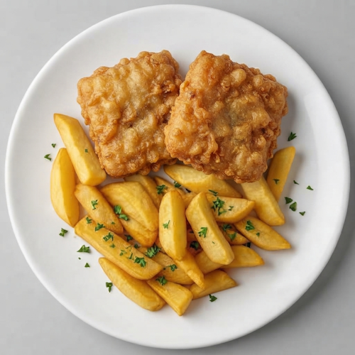 Battered Square Sausage 